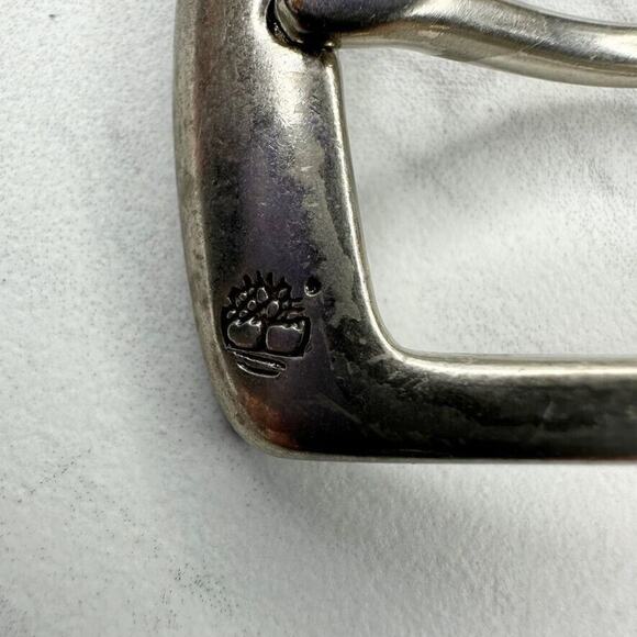 Timberland Silver Tone Simple Basic Belt Buckle - Picture 5 of 8